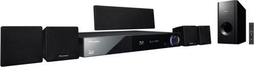 Pioneer BCS-212, 3D 5.1 Blu-ray thuisbioscoopsysteem, DLNA, USB (150 W)