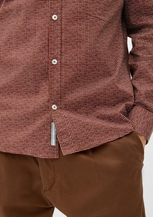 Image du produit s.Oliver Hemd Slim: Hemd mit Allover-Print (L)