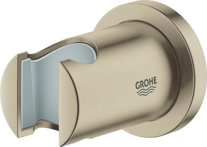 Productafbeelding Grohe Handdouchehouder RAINSHOWER n verst rond rozet geborsteld nikkel