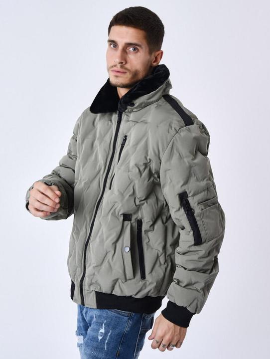 Immagine prodotto Project X Paris Piumino con collo in pelliccia (XL)