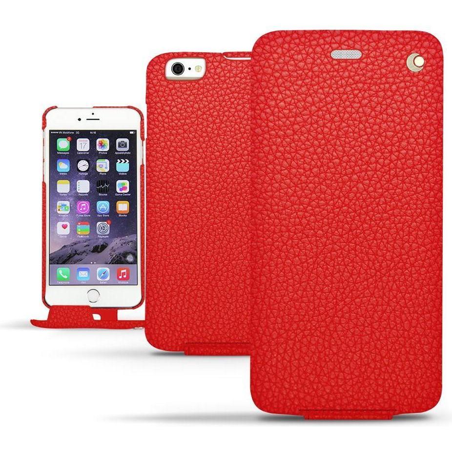 Noreve Lederschutzhülle vertikal (Apple iPhone 6), Smartphone Hülle, Rot
