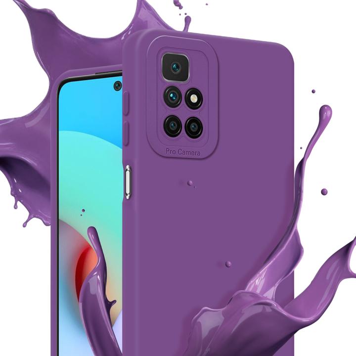 Actual product image Cadorabo Cover for Xiaomi RedMi 10 in TPU Fluid LM162 Style (Xiaomi Redmi 10)