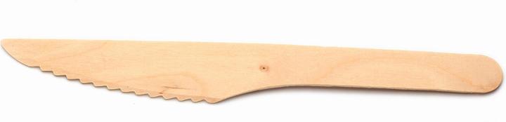Produktbild Sier Messer Holzmesser 100 Stück Hellbraun (100 x)