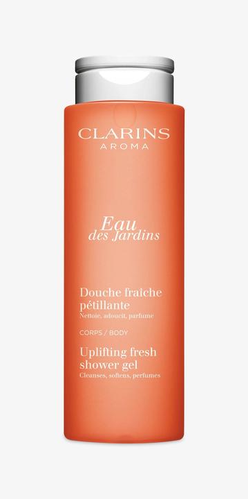 Actual product image Clarins Eau Des Jardins Uplifting Fresh Shower Gel (200 ml)