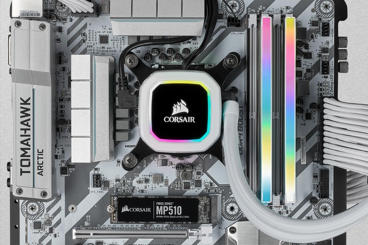 Produktbild Corsair Vengeance RGB Pro SL (4 x 8GB, 3200 MHz, DDR4-RAM, DIMM)