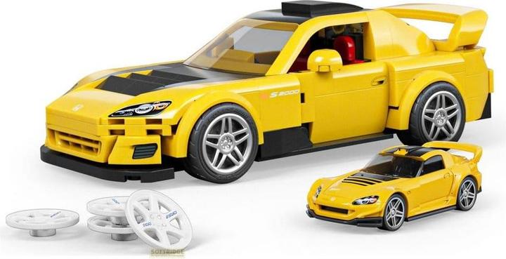 Mattel Brick Shop Hot Wheels Speed Honda 1