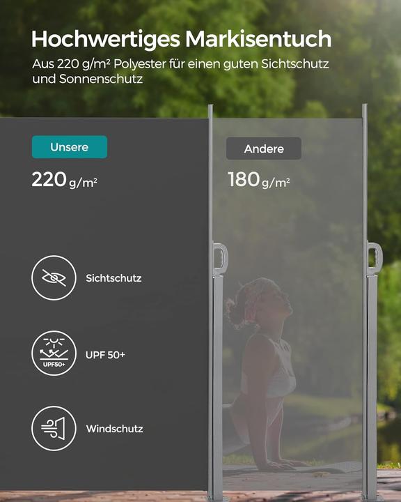Produktbild Songmics Seitenmarkise (2 m)