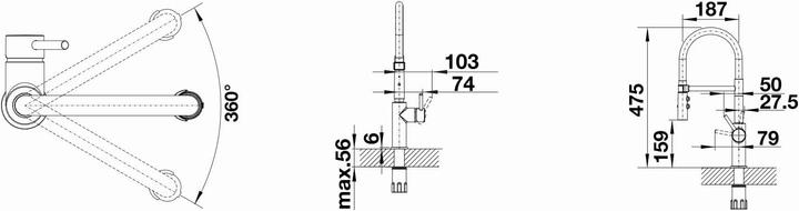 Actual product image Blanco Catris-S Flexo