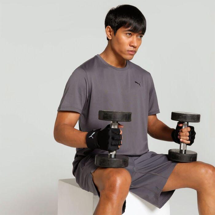 Actual product image Puma M TAD ESSENTIALS SOLID CAT TEE (LC small cat) (M)