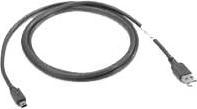Actual product image Zebra USB client communication cable, 2 m, Black (2 m)