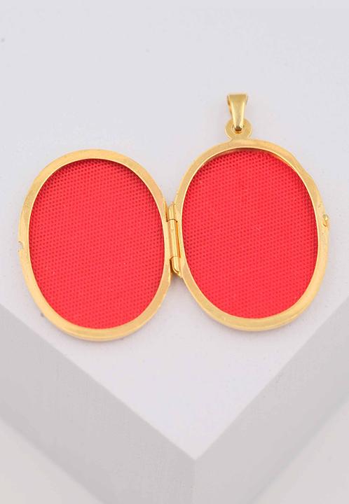 Image du produit Muau Médaillon fleurs (Or jaune 750/18K)