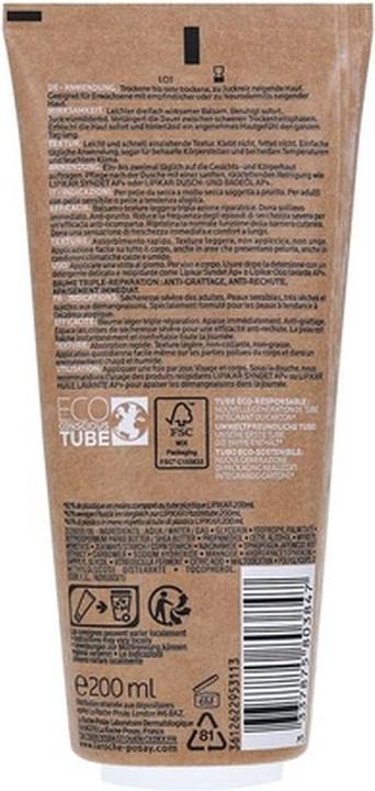 Produktbild La Roche Posay Lipikar Baume AP+m Light (Körperlotion, 200 ml)