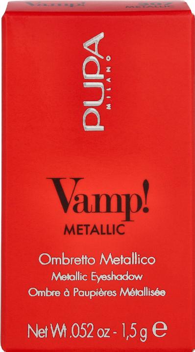 Image du produit Pupa Milano Vamp! Ombre à paupières 307 Bleu denim métallisé (307 Bleu denim métallique)