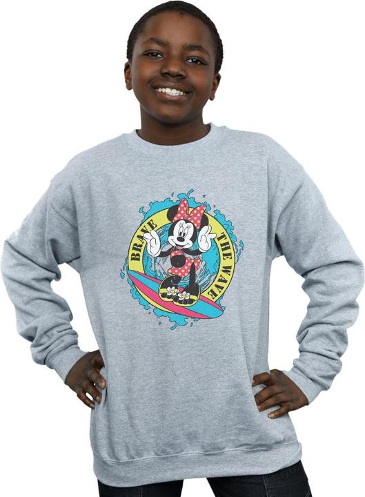 Image du produit Disney - Sweat MINNIE MOUSE BRAVE THE WAVE - Garçon (140, 146)