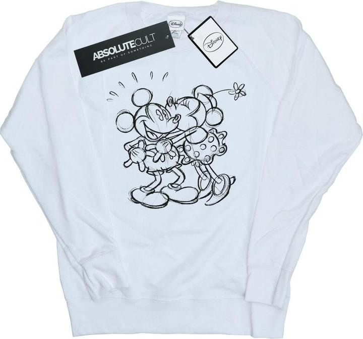 Produktbild Disney Mickey And Minnie Kiss Sketch Sweatshirt (L)