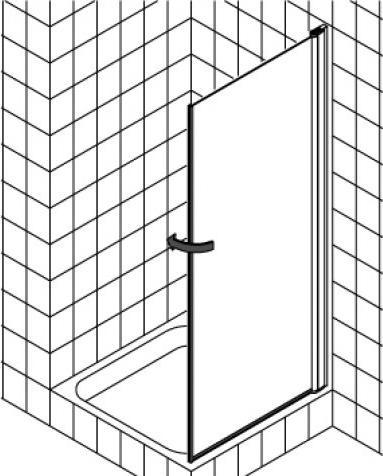 Actual product image Kermi side panel Diga TBL 07518 (199 cm, 80.70 cm)