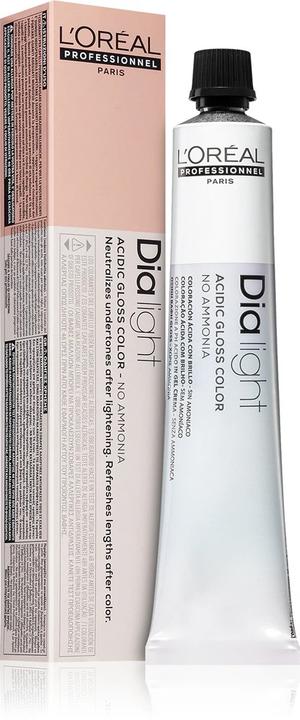 Image du produit L'Oréal Professionnel DIA LIGHT gel-crème acide sans amoniaque #6,66 50 ml (#6,66 Rouge blond foncé Couleur intense sans ammoniaque)