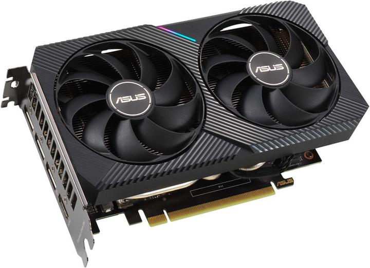 Produktbild ASUS Dual GeForce RTX 3060 Ti V2 MINI (8 GB, GDDR6)