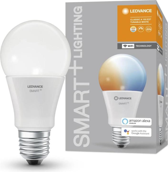 Produktbild Ledvance Smart+ Wifi Classic (E27, 14 W, 1521 lm, 1 x, F)
