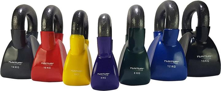 Image du produit Tunturi Vinyl Gusseisen Kettlebell (1 x 10 kg)