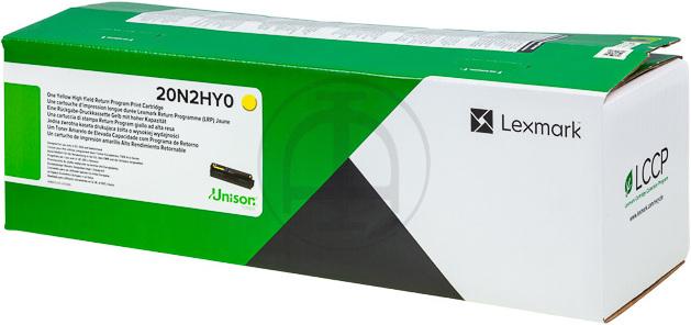 Actual product image Lexmark 20N2HY0 (Y)