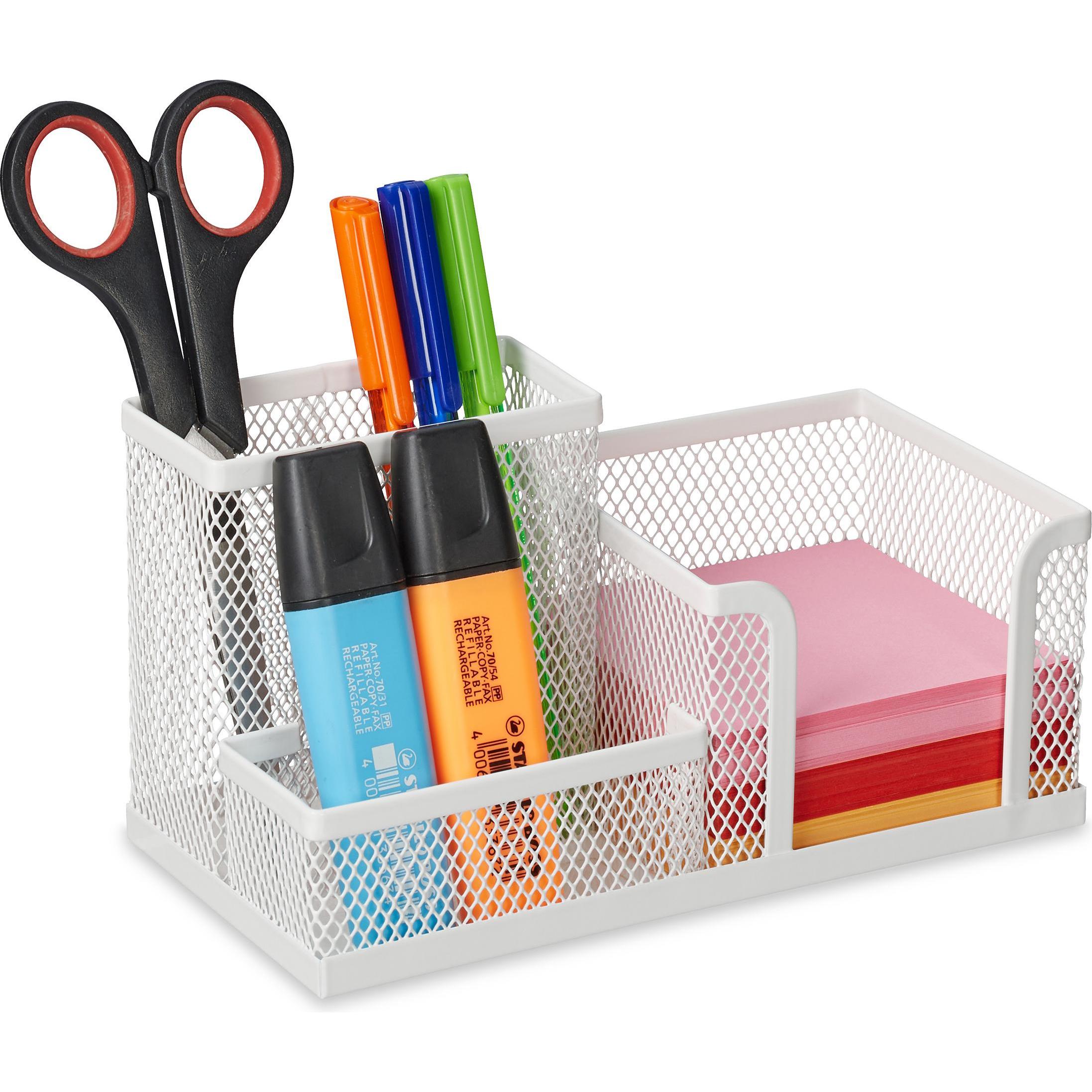 Relaxdays, Schreibtisch Accessoire, Schreibtischorganizer