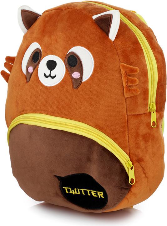 Actual product image Puckator Adoramals Red Panda Plush Backpack