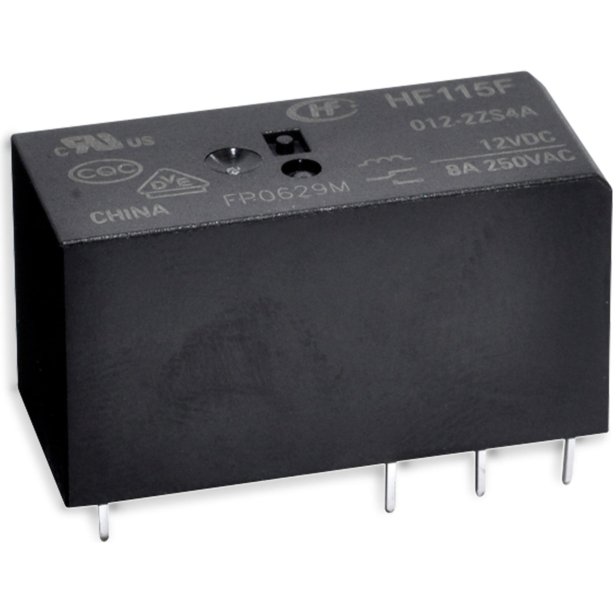 Hongfa Printrelais HF115F/024-2ZS4A, Relais