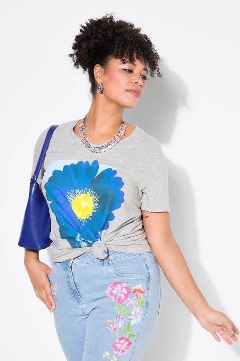 Immagine prodotto Miamoda T-Shirt, Blüten-Motiv (50)