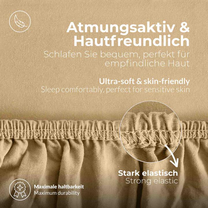 Image du produit Etérea Drap-housse en jersey microfibre (120x200 cm)