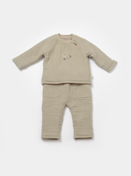 Immagine prodotto BabyCosy Set di maglietta e pantaloni a maniche lunghe (74)
