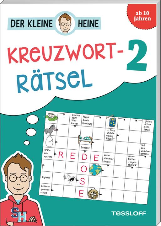 Produktbild Tessloff Der kleine Heine Kreuzworträtsel 2. Ab 10 Jahren (Deutsch, Stefan Heine, 2019)