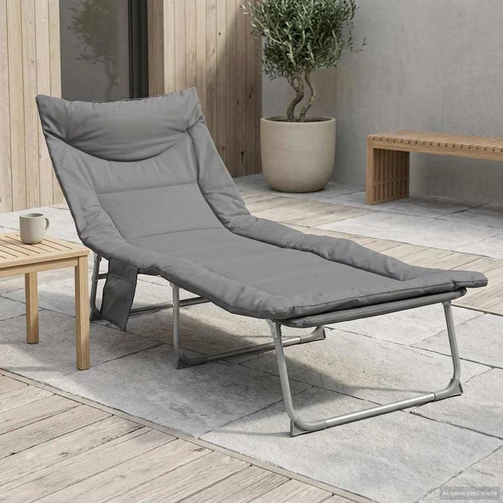 Produktbild vidaXL Faltbare Liege (191 cm)