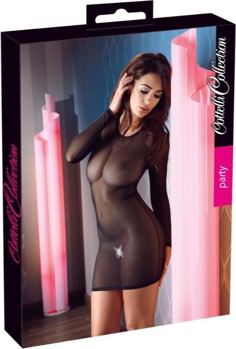 Produktbild Cottelli Collection Powernet Kleid (L)