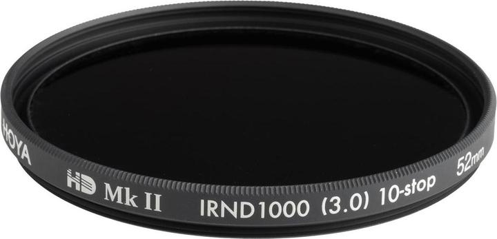 Image du produit Hoya HD MkII IRND1000 (3.0) 52mm (52 mm, Filtre gris neutre)