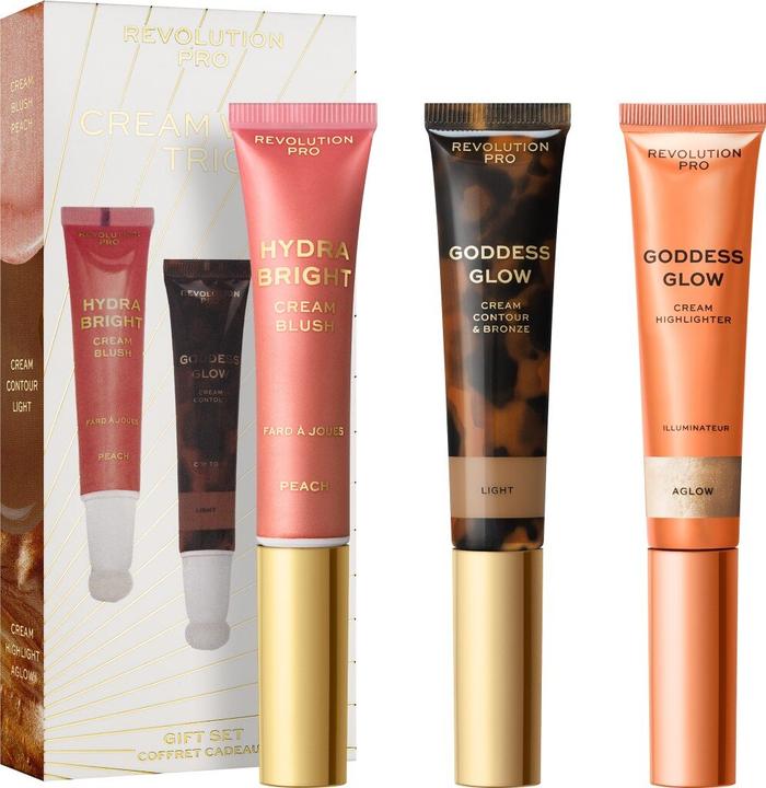 Actual product image Makeup Revolution Revolution PRO - Cream Face Wand Trio Light Gift Set (Make up set)