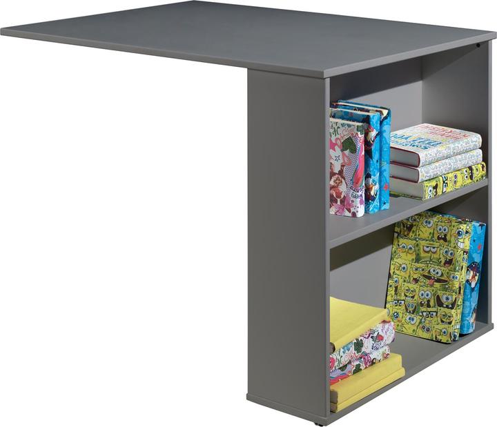 Vipack Pino Bureau/Lit Mezzanine Gris