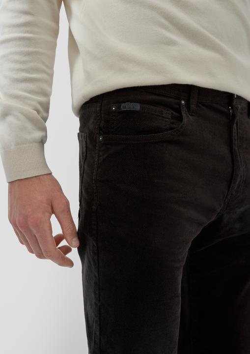 Actual product image S.Oliver Hose Hose aus diagonalem Feincord mit geradem Bein (W31/L34)