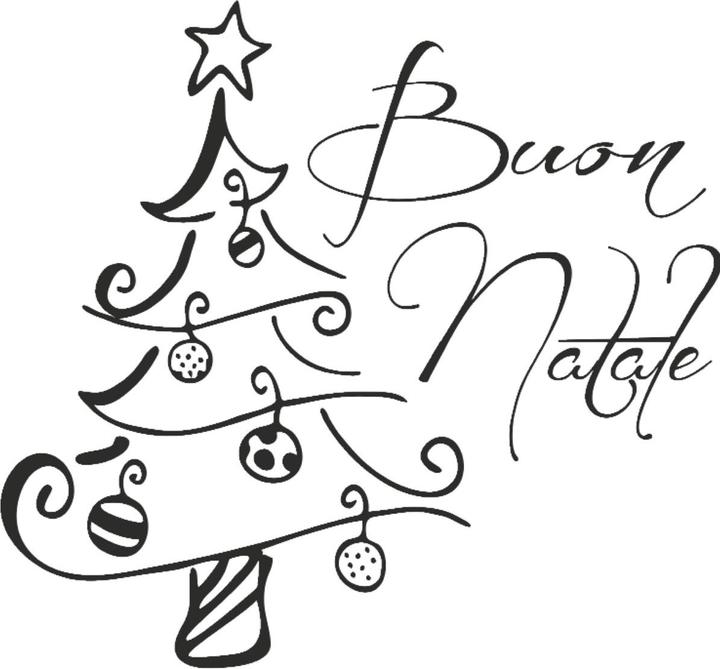 Produktbild Heyda Stempel Buon Natale