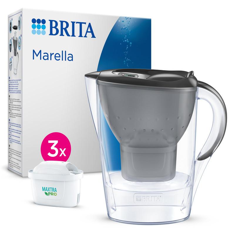 Brita Marella Maxtra Pro, Wasserfilter, Grau