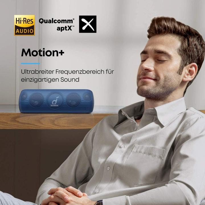 Immagine prodotto soundcore Bluetooth HiFi Lautsprecher - Motion+ (12 h)
