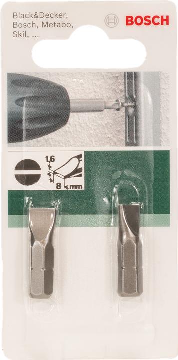 Image du produit Bosch Zubehör Embout fendu 8 mm Accessories C (8 mm)