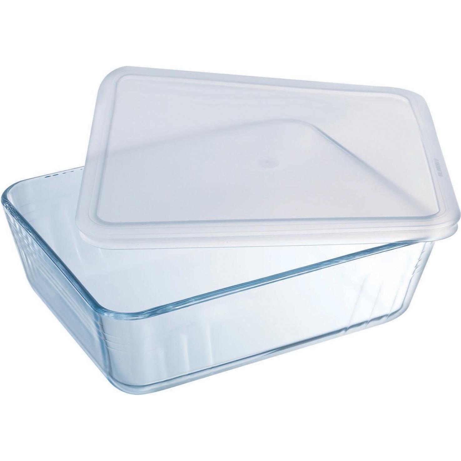 Pyrex Trasparente Piattaforma, Pirofila Per Sformati,