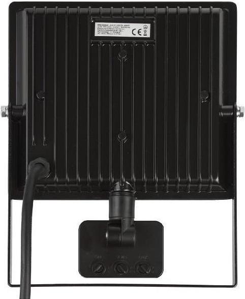 Actual product image Maclean MCE650 WW PIR LED floodlight with motion sensor, slim 50 W, 4000 lm, warm white (3000 K), IP44, MCE (4000 lm, IP44)