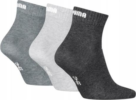 Puma Elements Unisex Plain Quar Socken (43 - 46)
