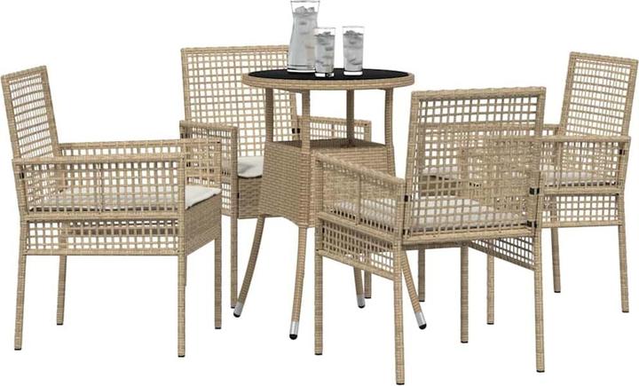 Actual product image vidaXL Garden dining set (80 cm)