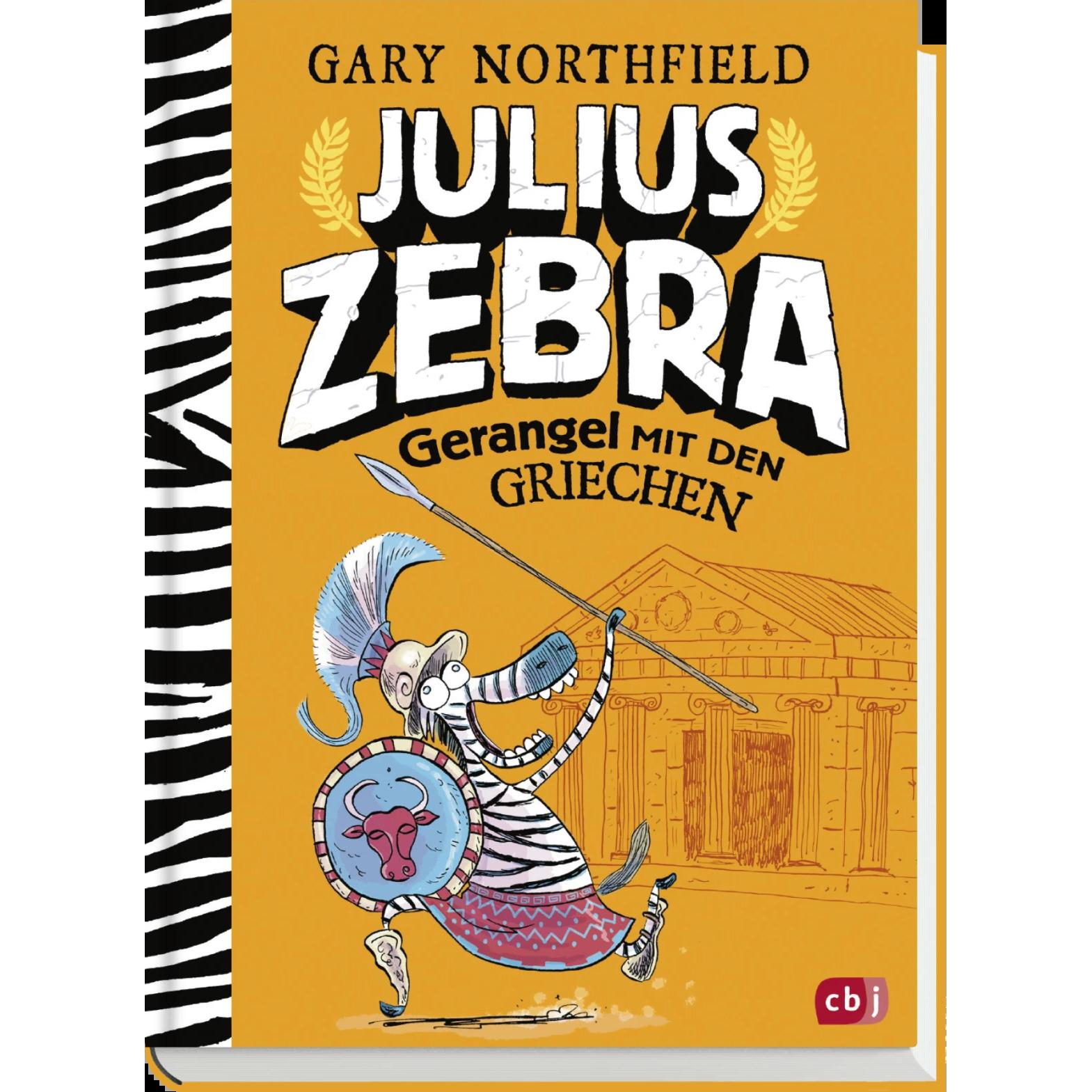 Julius Zebra - Gerangel mit den Griechen, Kinderbücher von Gary Northfield, Friedrich Pflüger