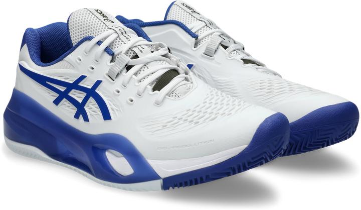 Actual product image ASICS Performance Asics Gel-Resolution X Clay White/Dark Cobalt Man (46)