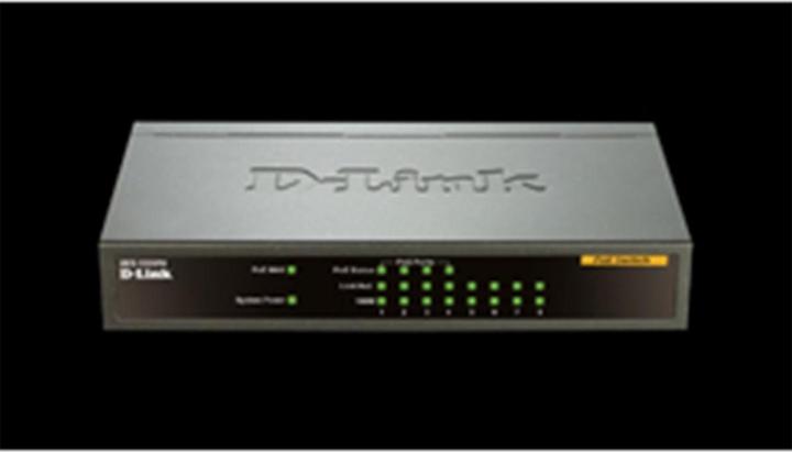 Actual product image D-Link 8-PORT LAYER2 POE (8 Ports)