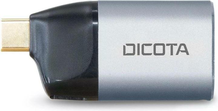 Immagine prodotto Dicota Mini adattatore da USB-C a Ethernet con PD (100W) argento (USB-C, Thunderbolt, 1 porzione)
